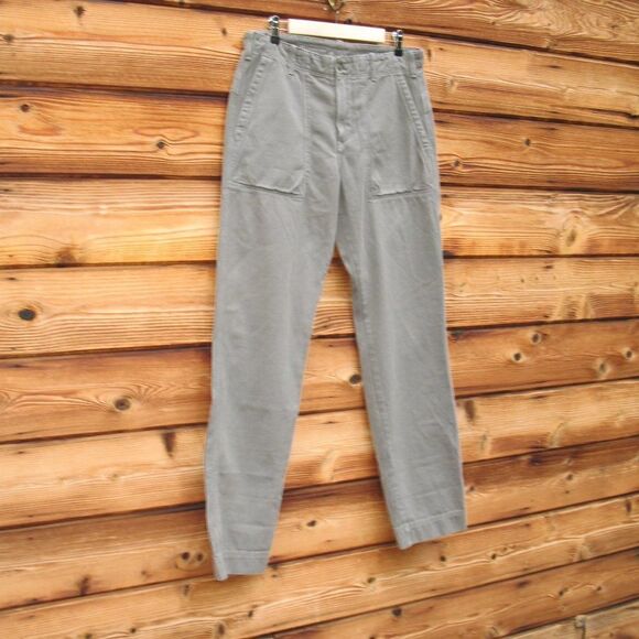 NWT Save Khaki United SKU Mens Army Green Twill Fatigue Pants 31 X 34 - Picture 3 of 9